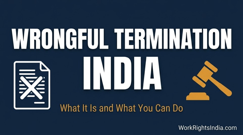 Wrongful termination in India - what it is and what employees can do about it