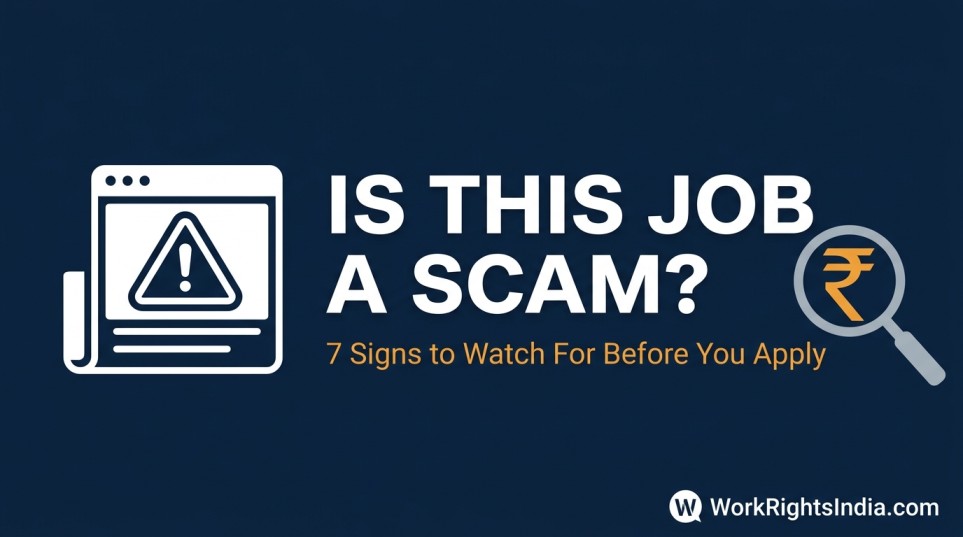 7 signs a job posting in India might be a scam