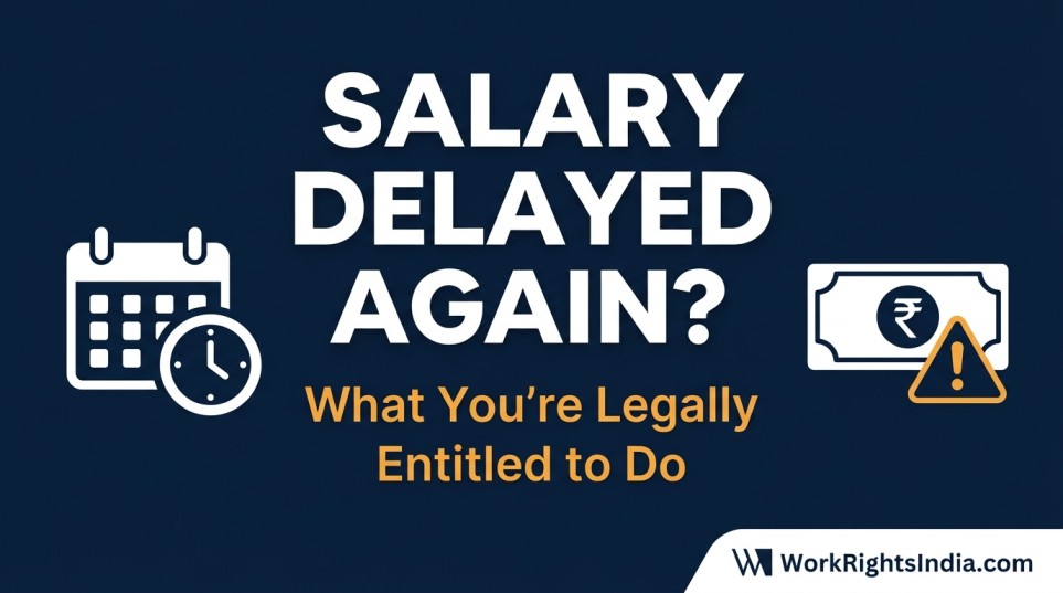 5 reasons your salary might be delayed in India and what you can legally do