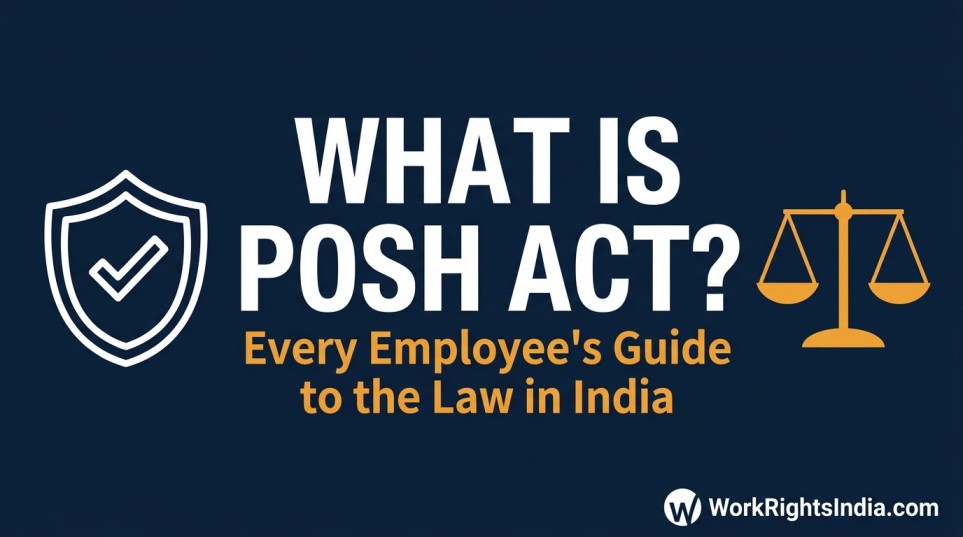 what is POSH Act every employee's guide to sexual harassment law in India