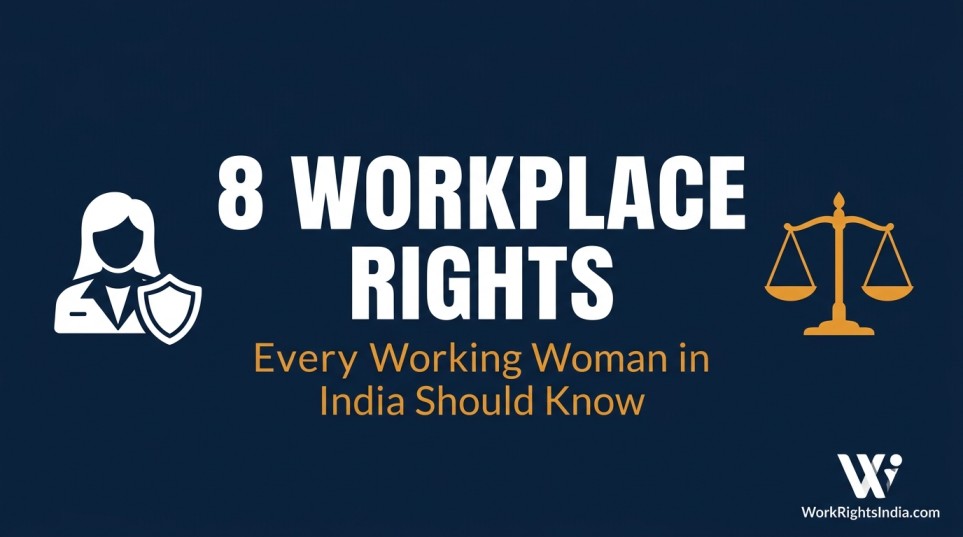 8 workplace rights every working woman in India should know