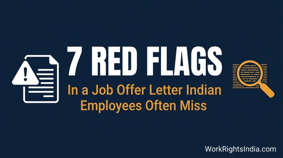 7 red flags in a job offer letter that Indian employees often miss
