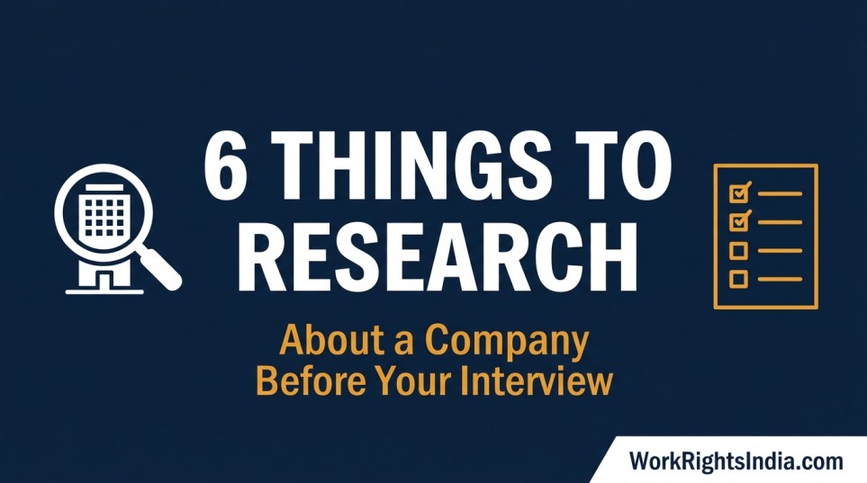 6 things to research about a company before your interview