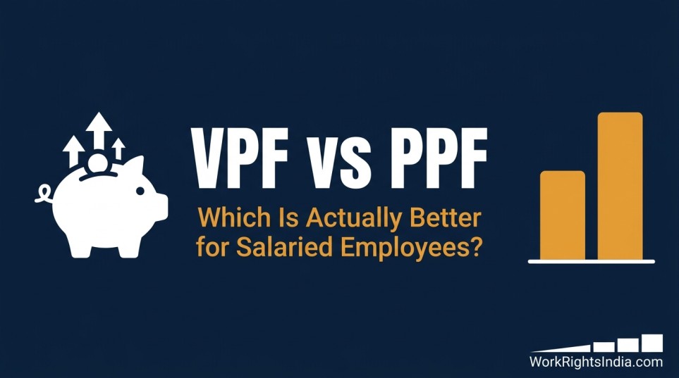 VPF vs PPF which is better for salaried employees India 2026