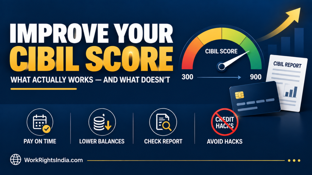 How to Improve CIBIL Score