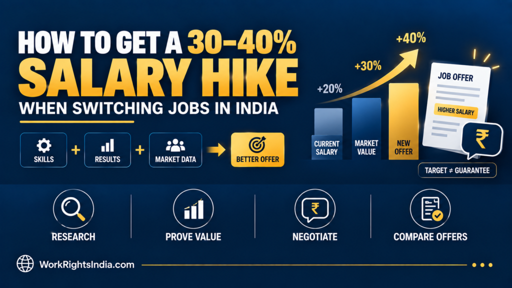 HOW TO GET A 30–40% SALARY HIKE